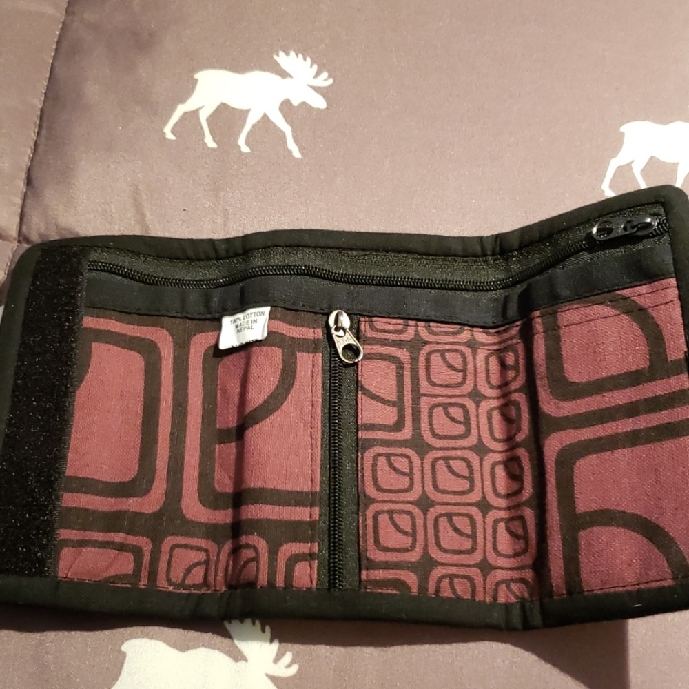 Boho Cloth Wallet - Picture 2 of 3